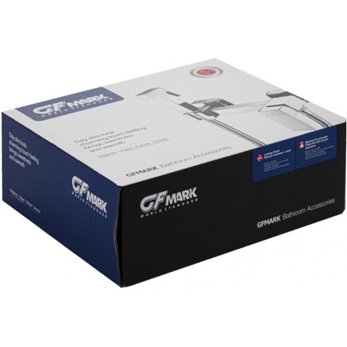 Смеситель с гигиенической лейкой GFmark ART20481 нержавеющая сталь Хром