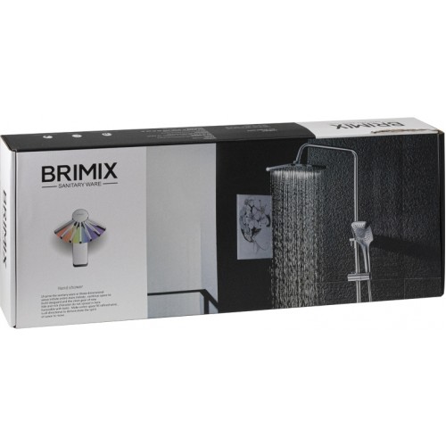 Душевая система BRIMIX ART30556 АБС пластик Белый