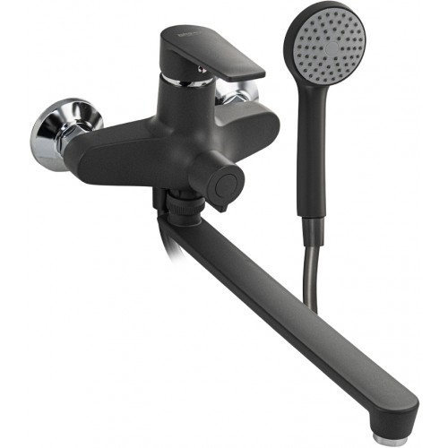 Смеситель для ванны BRIMIX ART556-GR АБС пластик Графит