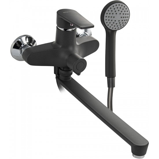 Смеситель для ванны BRIMIX ART556-GR АБС пластик Графит