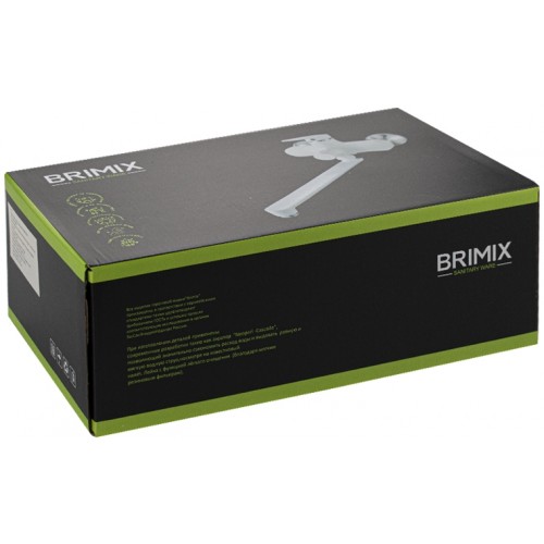 Смеситель для ванны BRIMIX ART5566 АБС пластик Белый