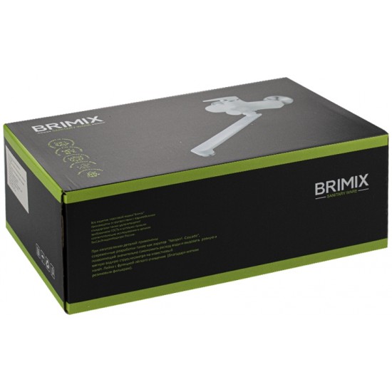 Смеситель для ванны BRIMIX ART5566 АБС пластик Белый