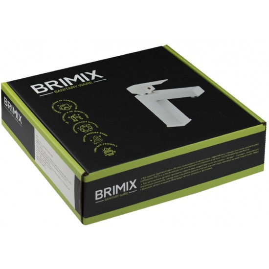 Смеситель для раковины BRIMIX ART5980 ЦАМ Хром
