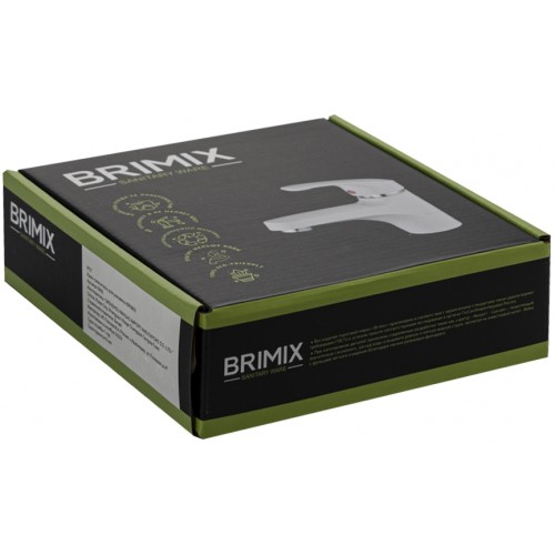 Смеситель для раковины BRIMIX ART5997 АБС пластик Белый