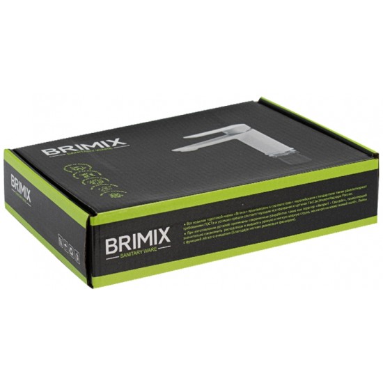 Смеситель для раковины BRIMIX ART5999-V АБС пластик Белый