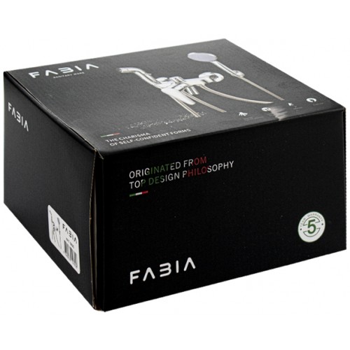 Смеситель с гигиенической лейкой FABIA ART9605 ЦАМ Хром