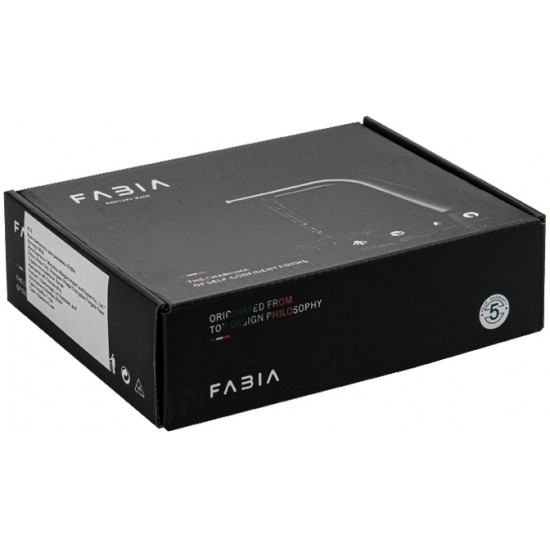 Смеситель для раковины FABIA ART9635 ЦАМ Черный